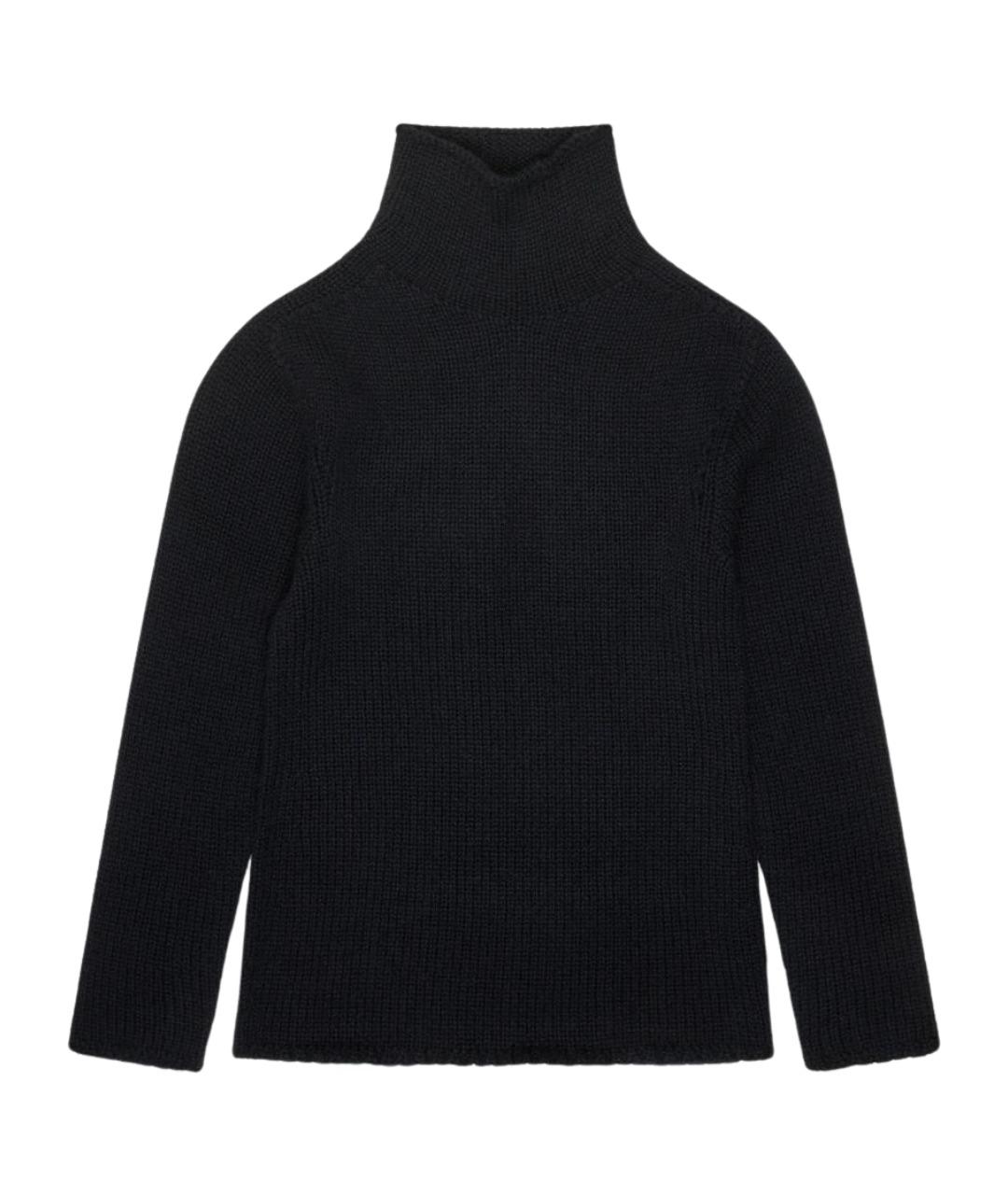 THE ROW Темно-синий кашемировый джемпер / свитер, фото 1