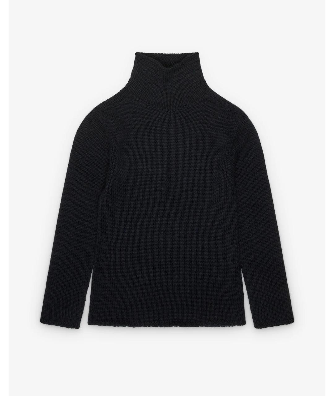 THE ROW Темно-синий кашемировый джемпер / свитер, фото 3