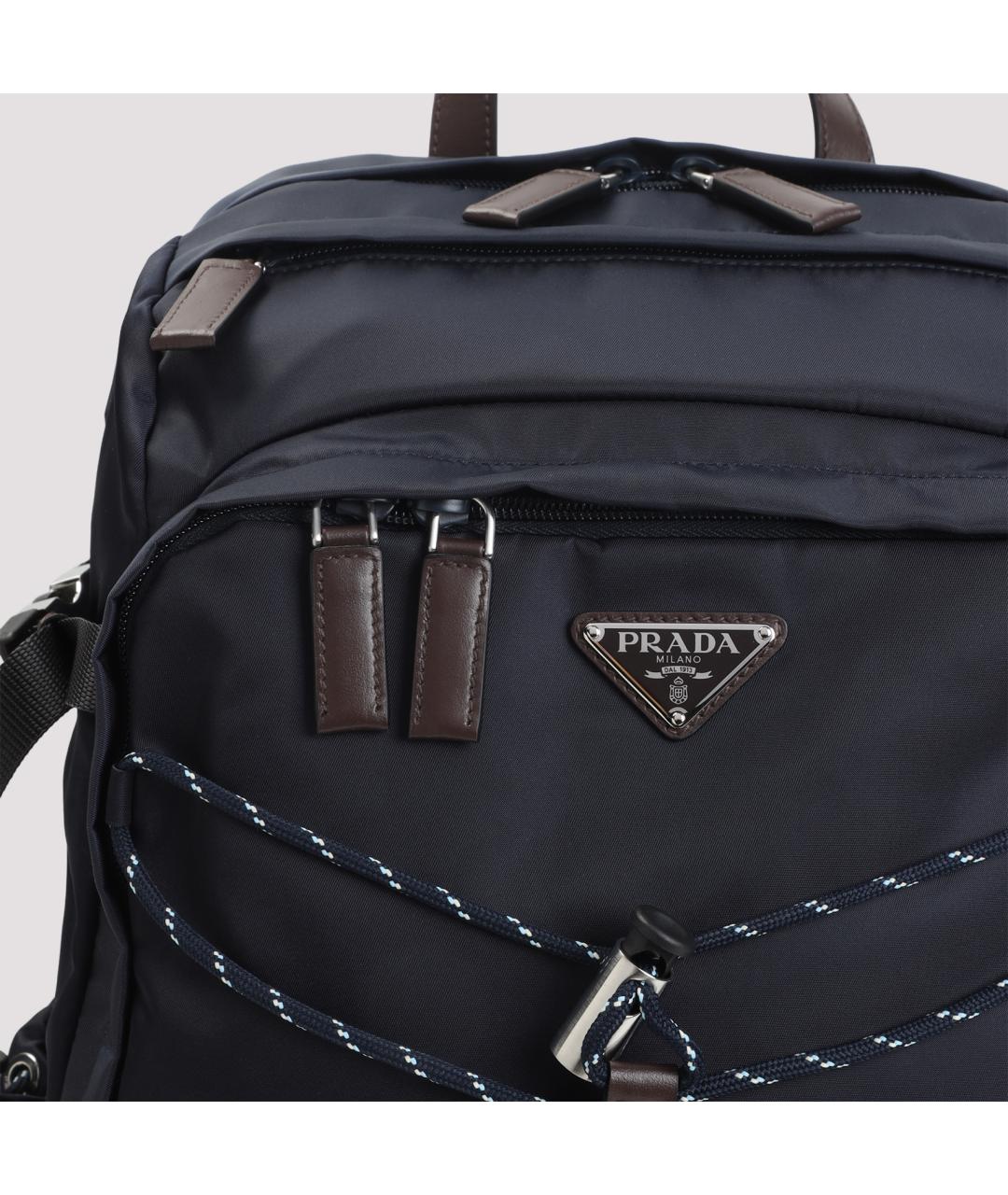 PRADA Черный рюкзак, фото 4