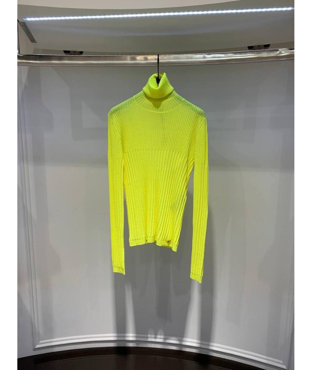 BALMAIN Салатовая водолазка, фото 3