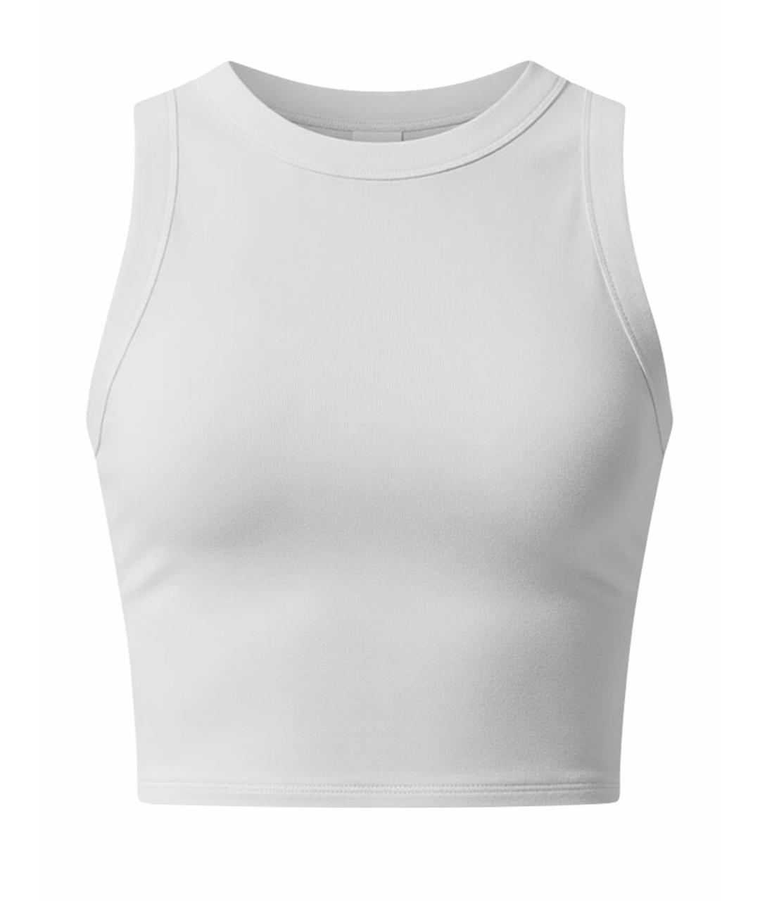 ALO YOGA Белая майка, фото 1