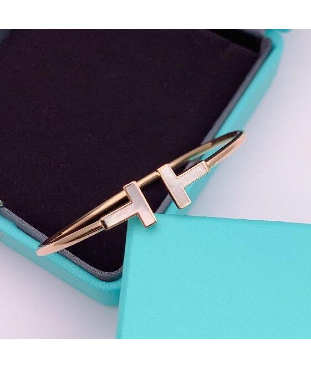 TIFFANY&CO Белый браслет из желтого золота, фото 3