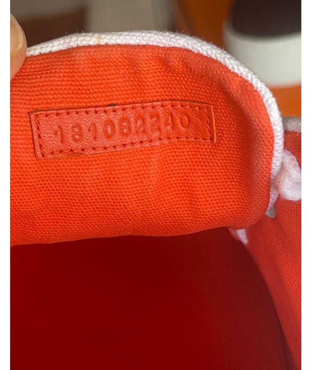 HERMES Белые текстильные ботинки, фото 6