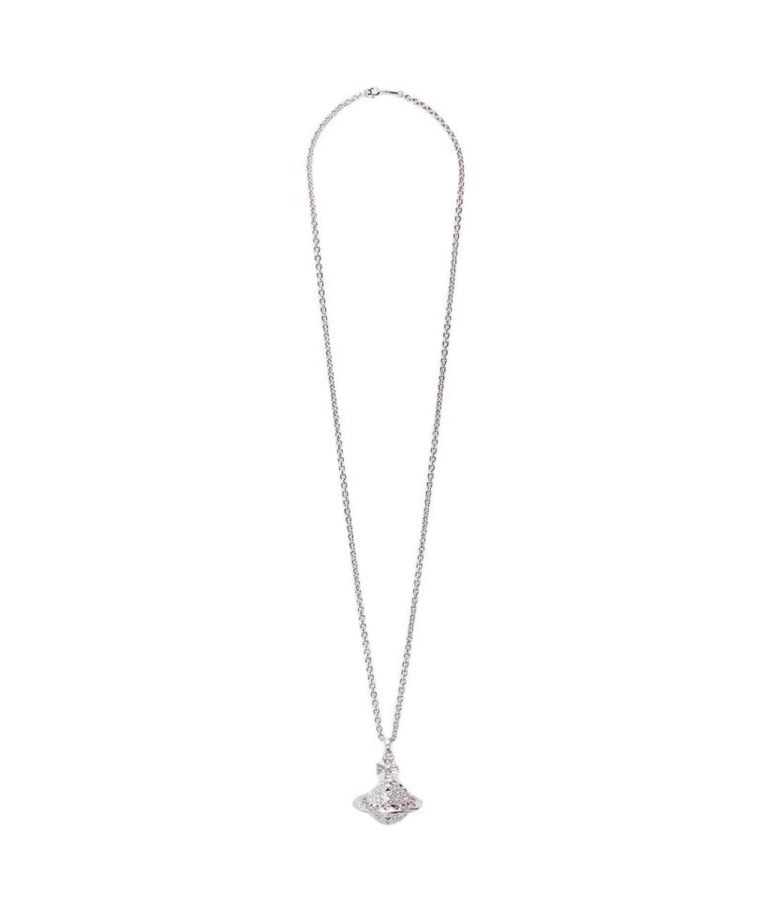 VIVIENNE WESTWOOD Серебряная металлическая цепочка, фото 2