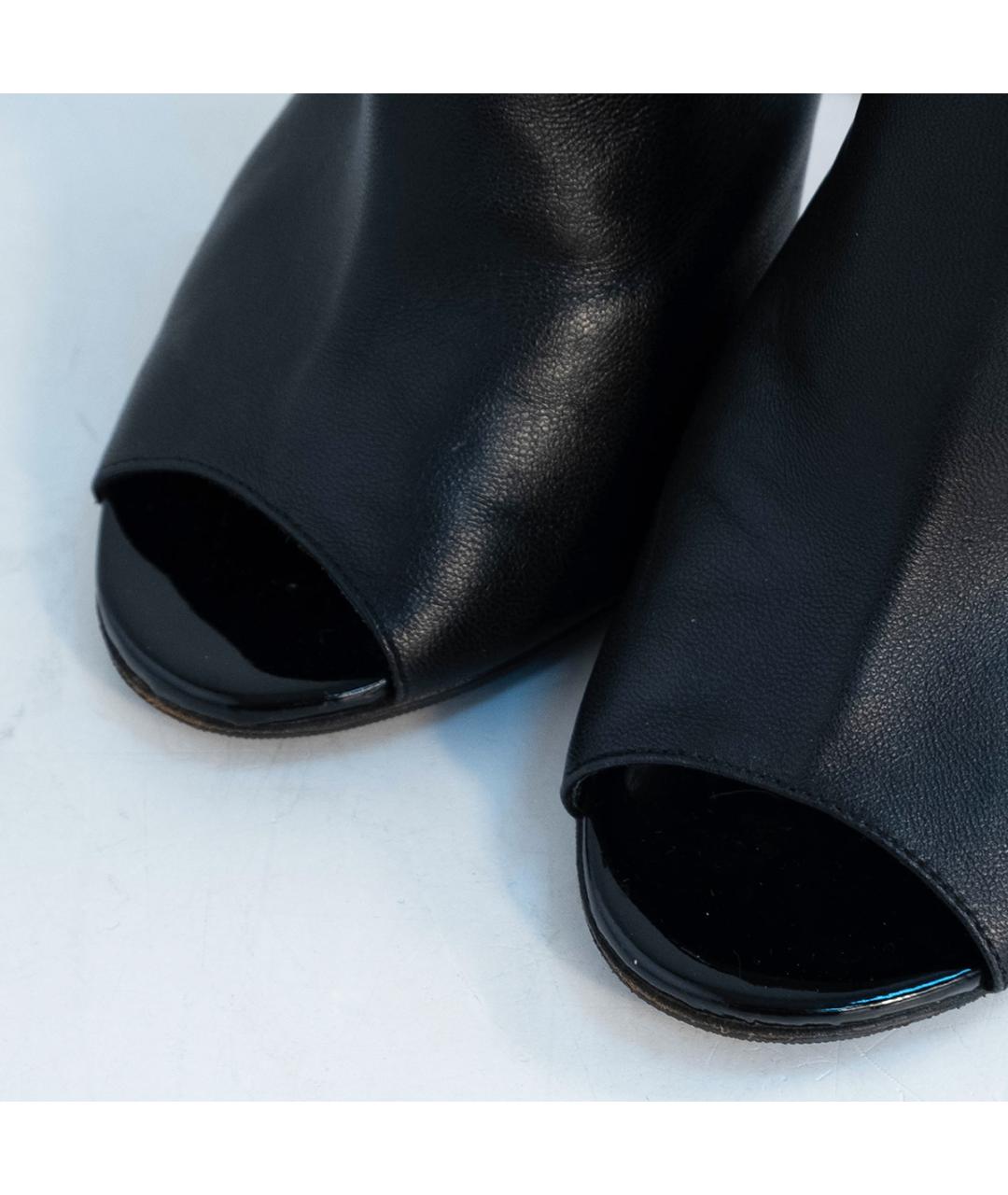 JIMMY CHOO Черные кожаные туфли, фото 3