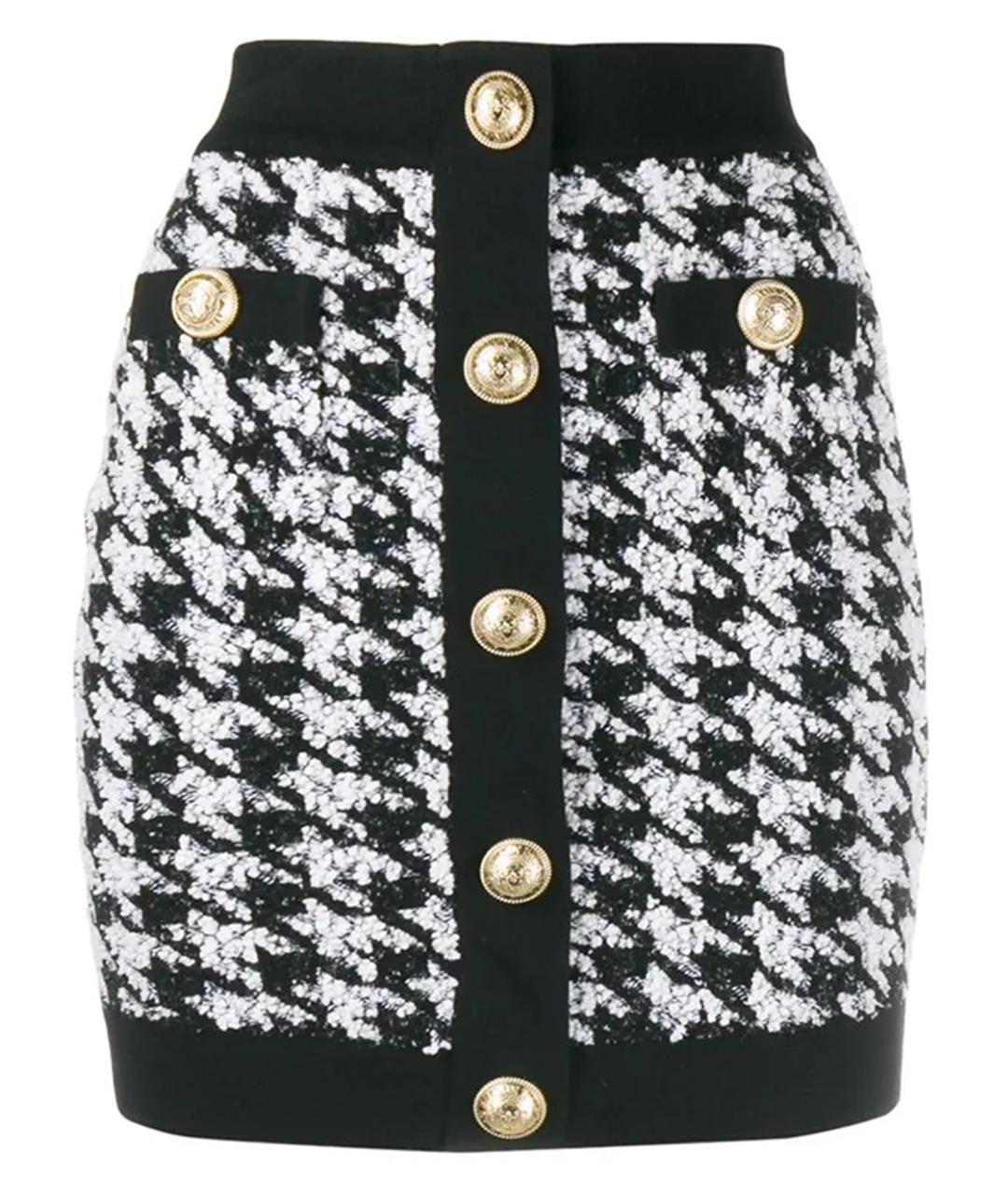 BALMAIN Мульти юбка мини, фото 1