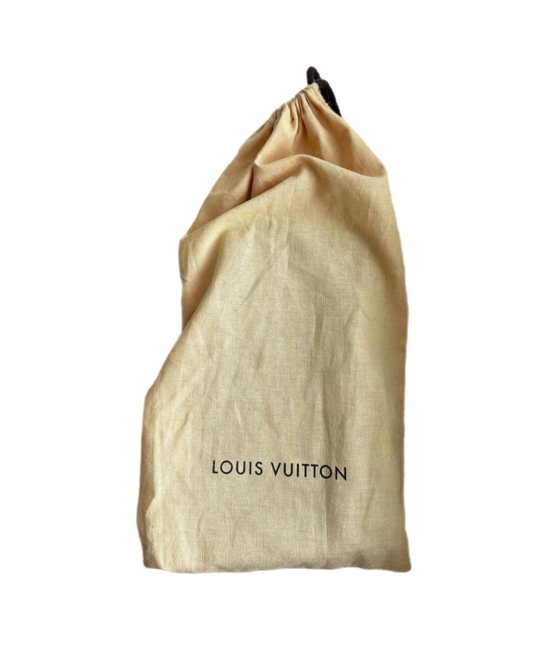 LOUIS VUITTON Коричневый кошелек, фото 4