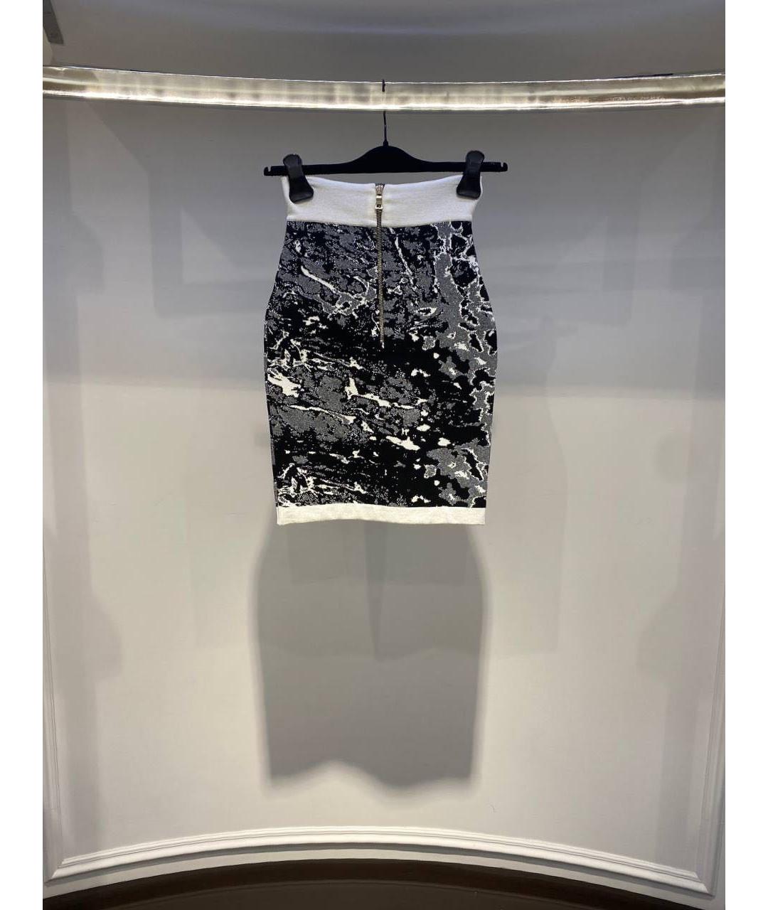 BALMAIN Мульти юбка миди, фото 2