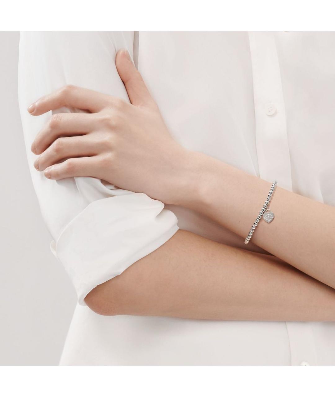 TIFFANY&CO Серебряный браслет, фото 6