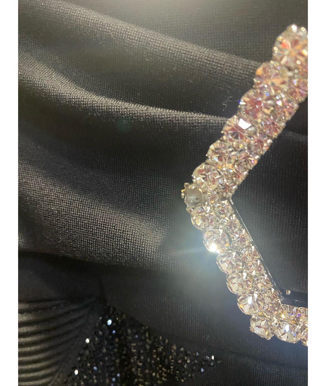 PHILIPP PLEIN Черные леггинсы и велосипедки, фото 3