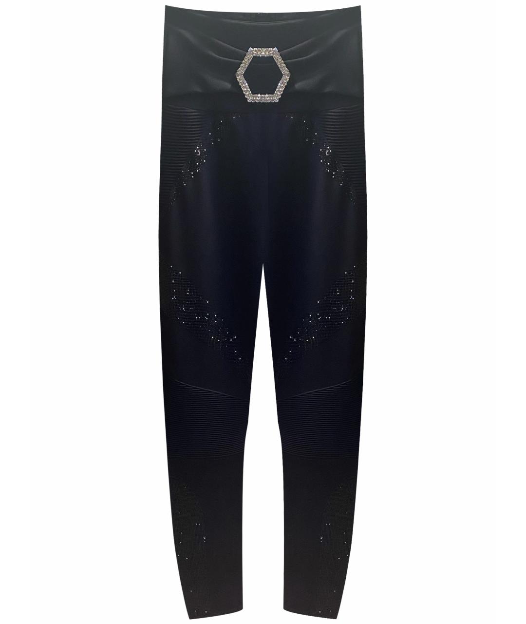 PHILIPP PLEIN Черные леггинсы и велосипедки, фото 1