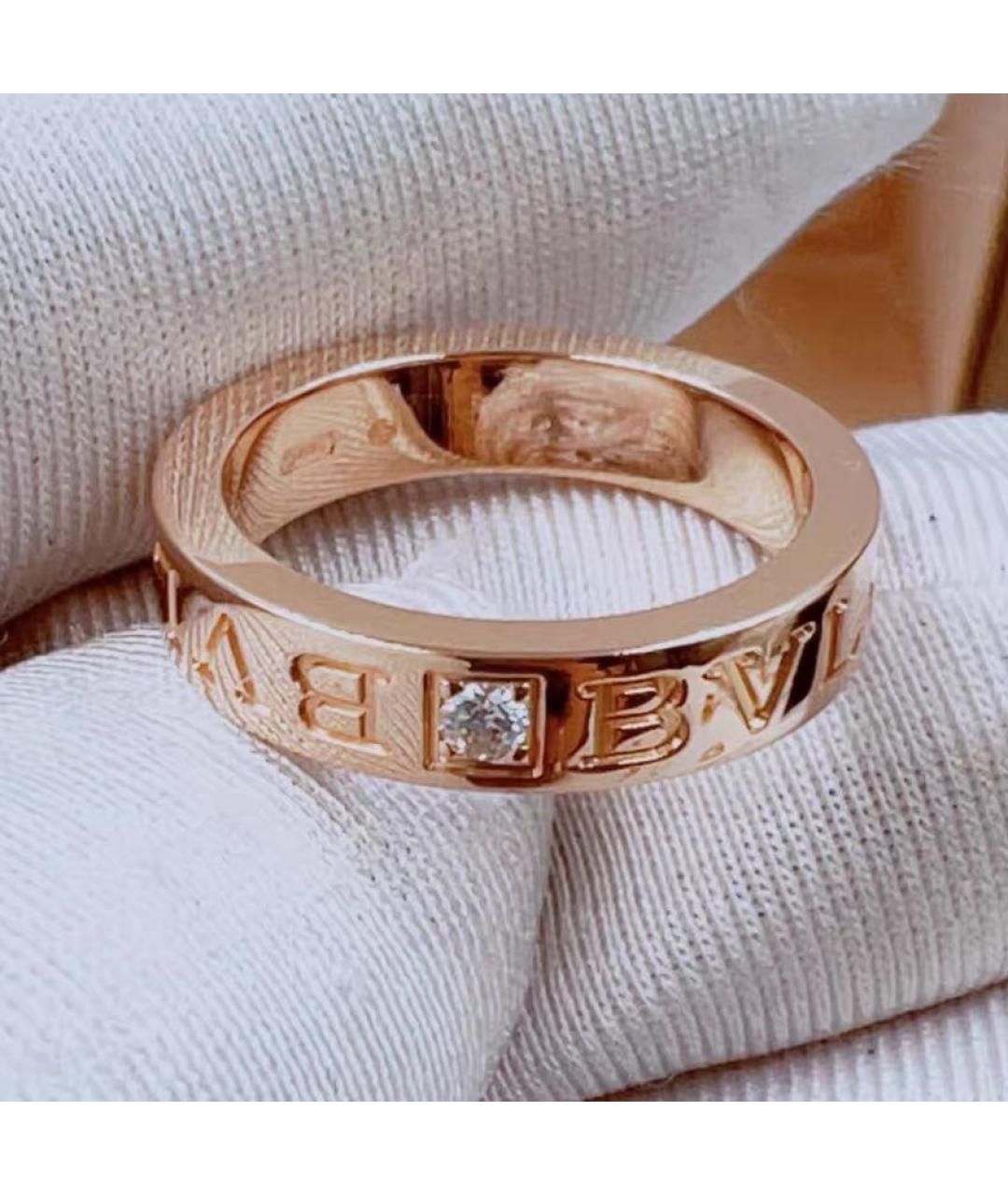 BVLGARI Розовое кольцо из розового золота, фото 2