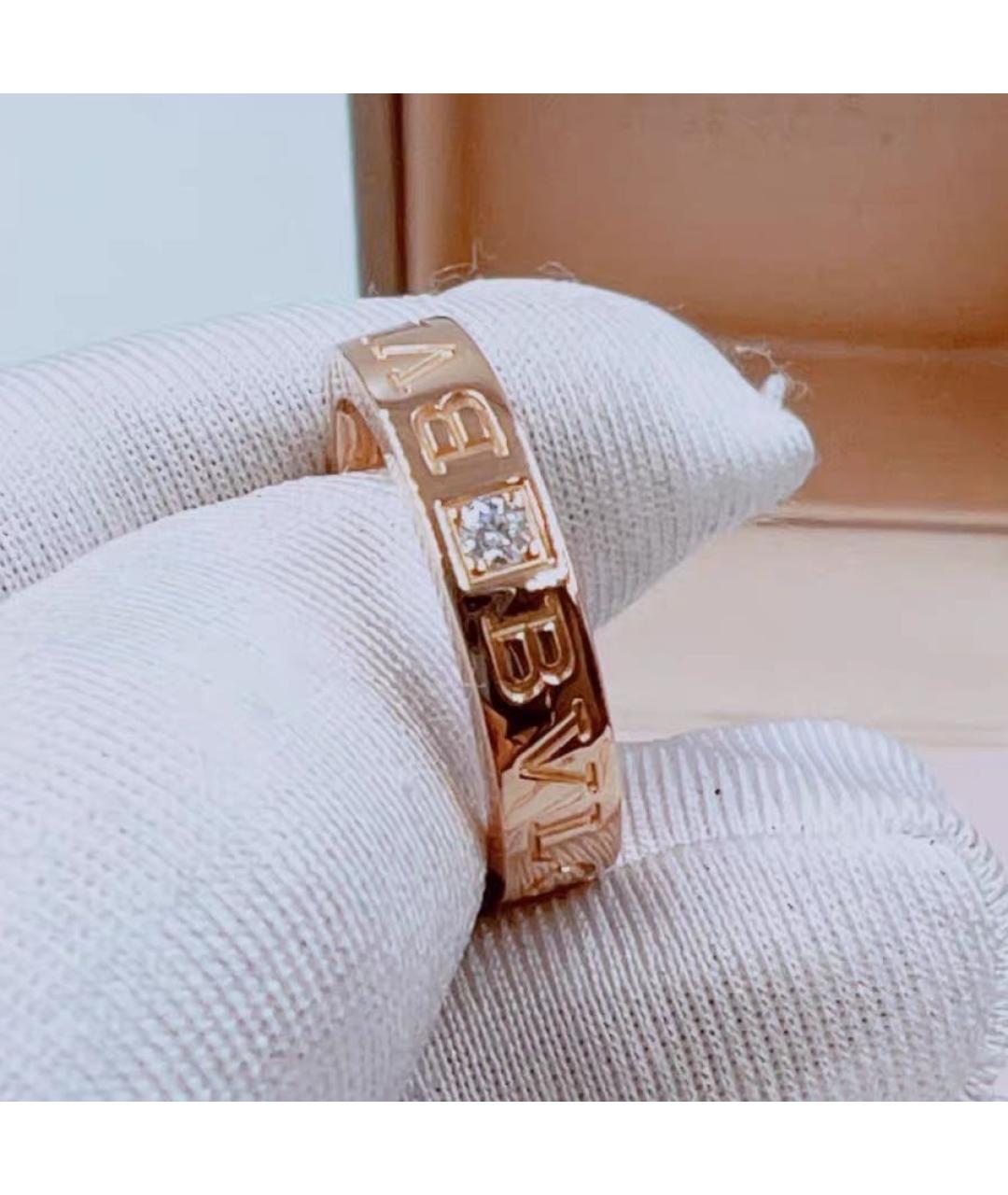 BVLGARI Розовое кольцо из розового золота, фото 4