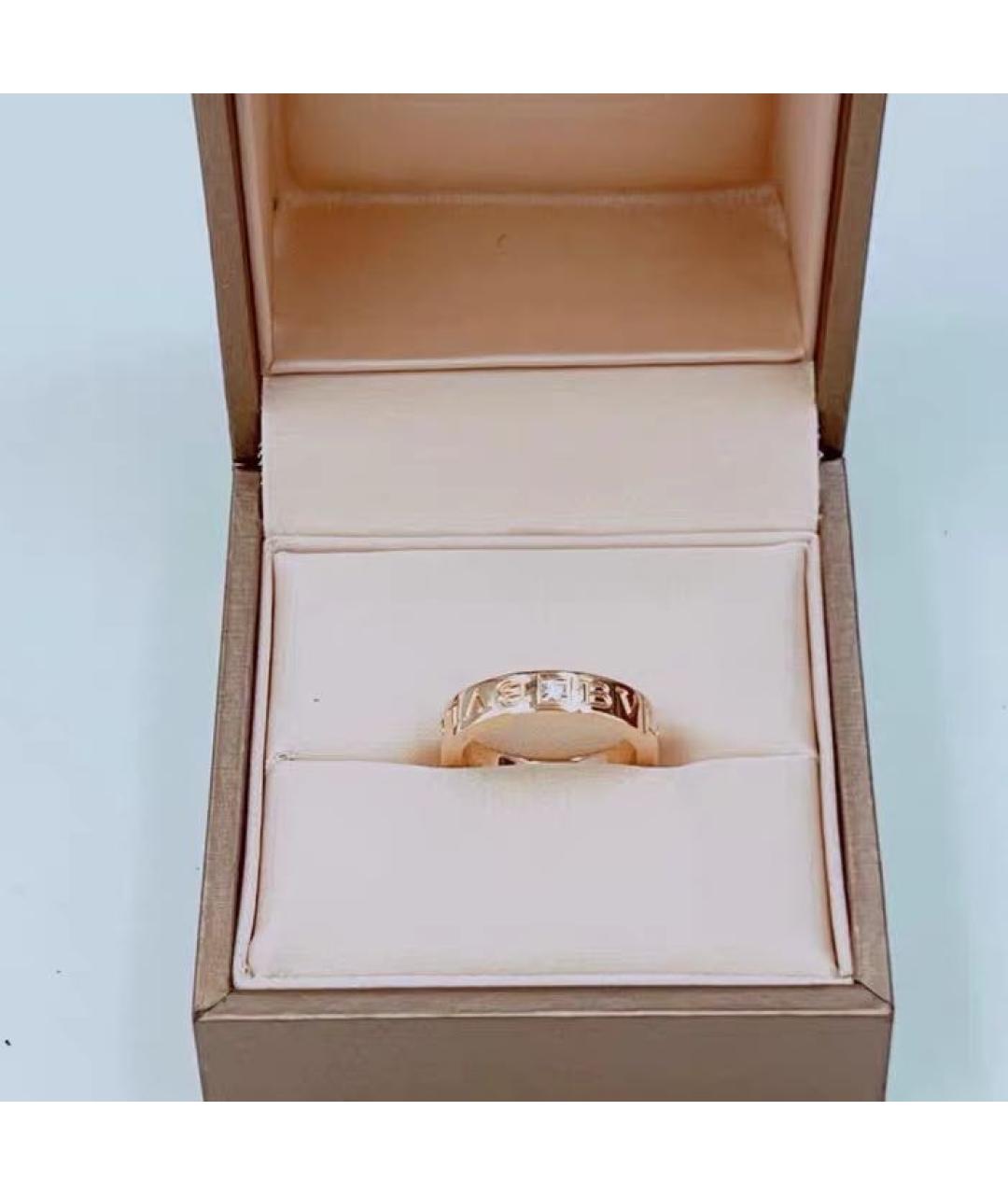 BVLGARI Розовое кольцо из розового золота, фото 5