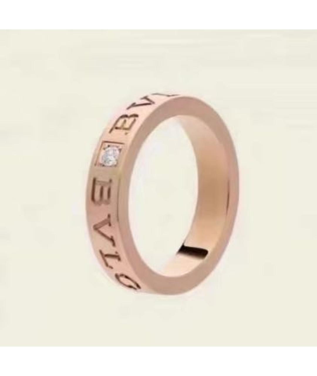 BVLGARI Розовое кольцо из розового золота, фото 7