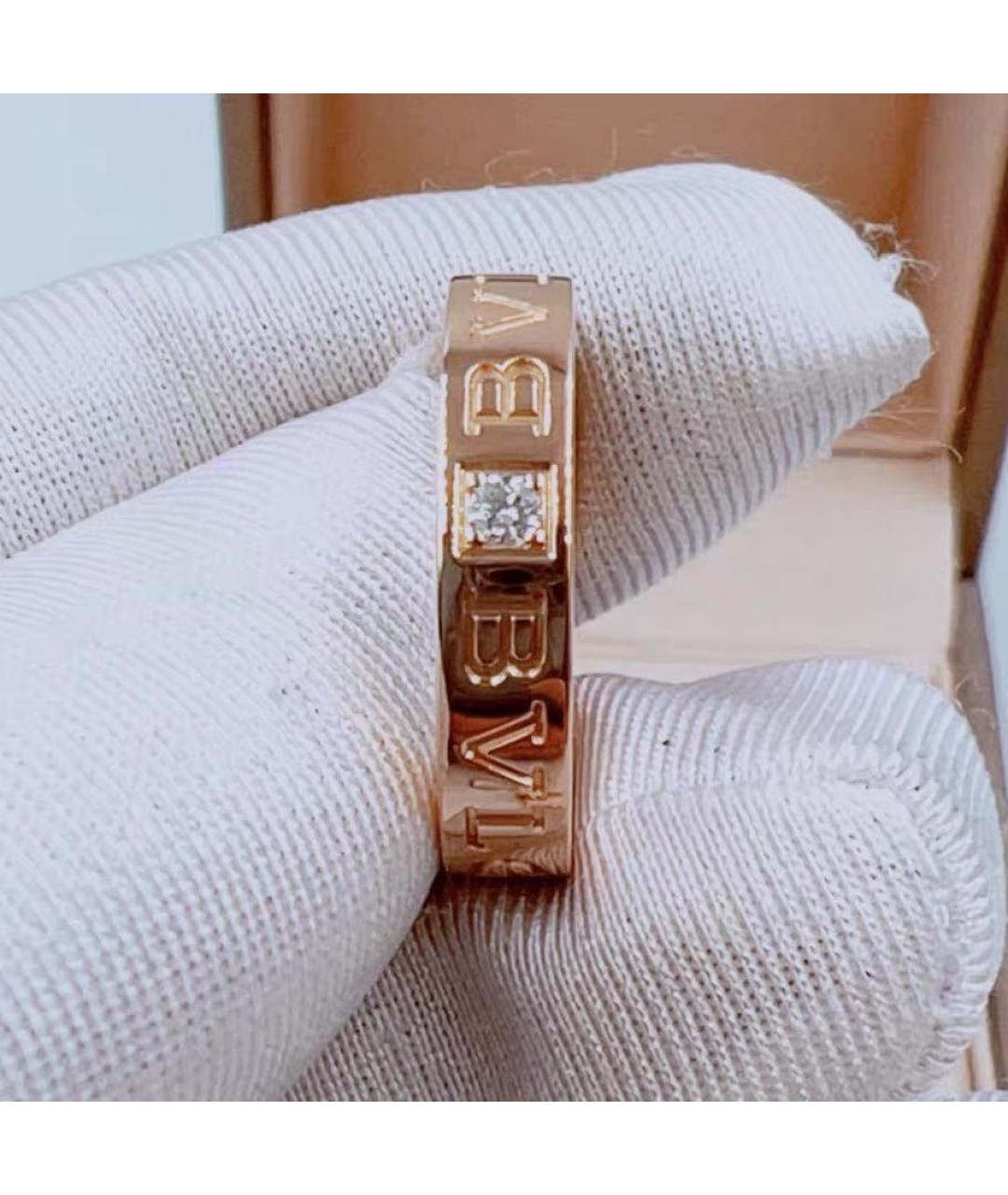 BVLGARI Розовое кольцо из розового золота, фото 3