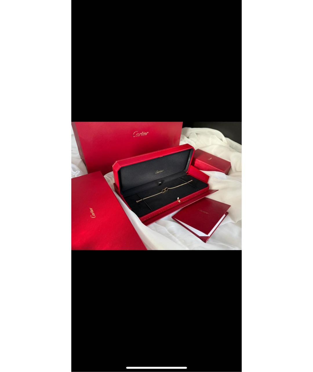 CARTIER Белый браслет из белого золота, фото 2