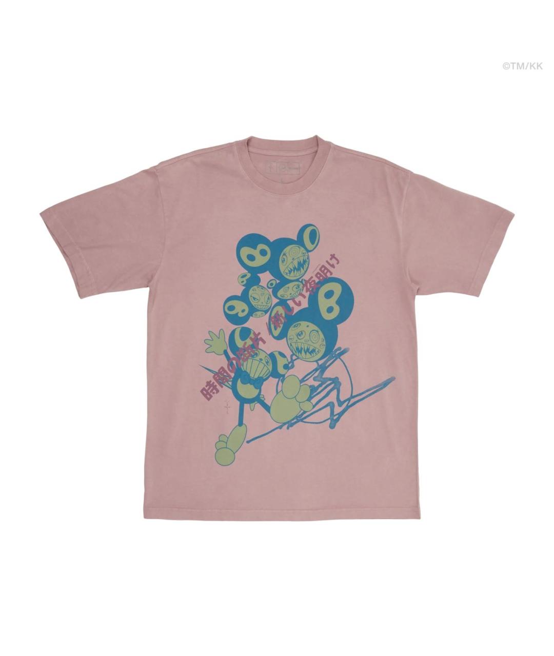 CACTUS JACK BY TRAVIS SCOTT Коралловая хлопковая футболка, фото 1