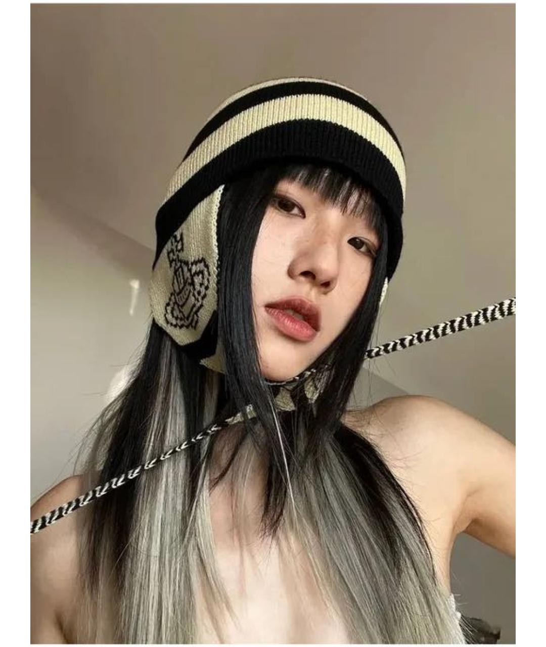 VIVIENNE WESTWOOD Серая шерстяная шапка, фото 3