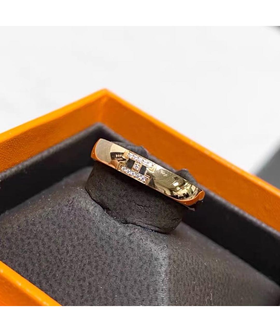 HERMES Розовое кольцо из розового золота, фото 4