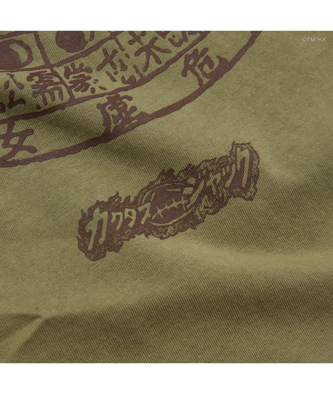 CACTUS JACK BY TRAVIS SCOTT Хаки хлопковая футболка, фото 8