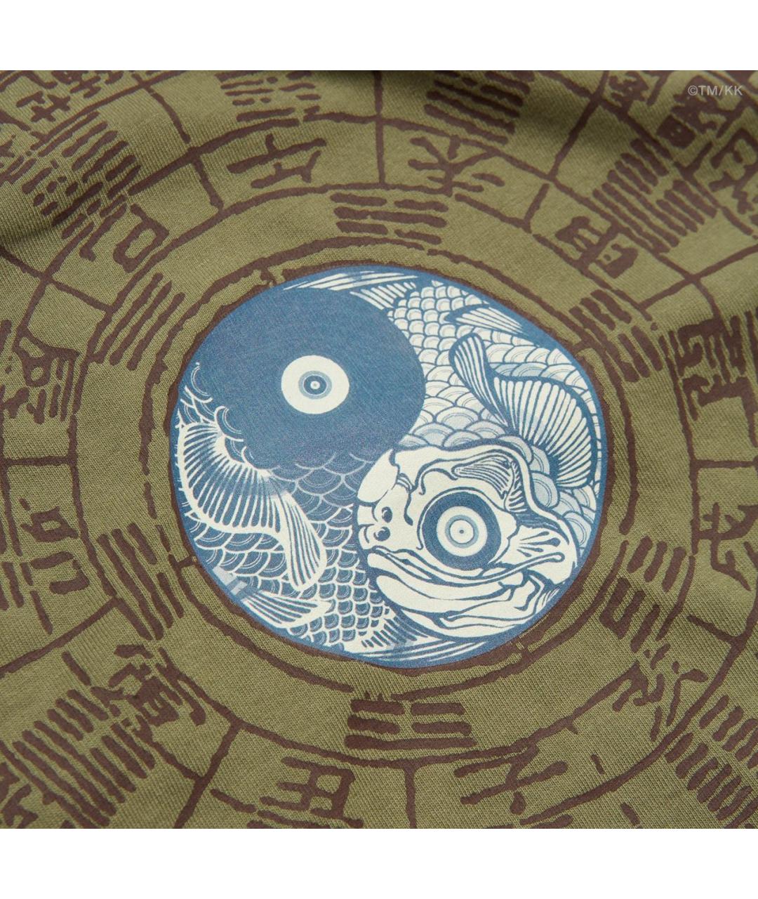 CACTUS JACK BY TRAVIS SCOTT Хаки хлопковая футболка, фото 6