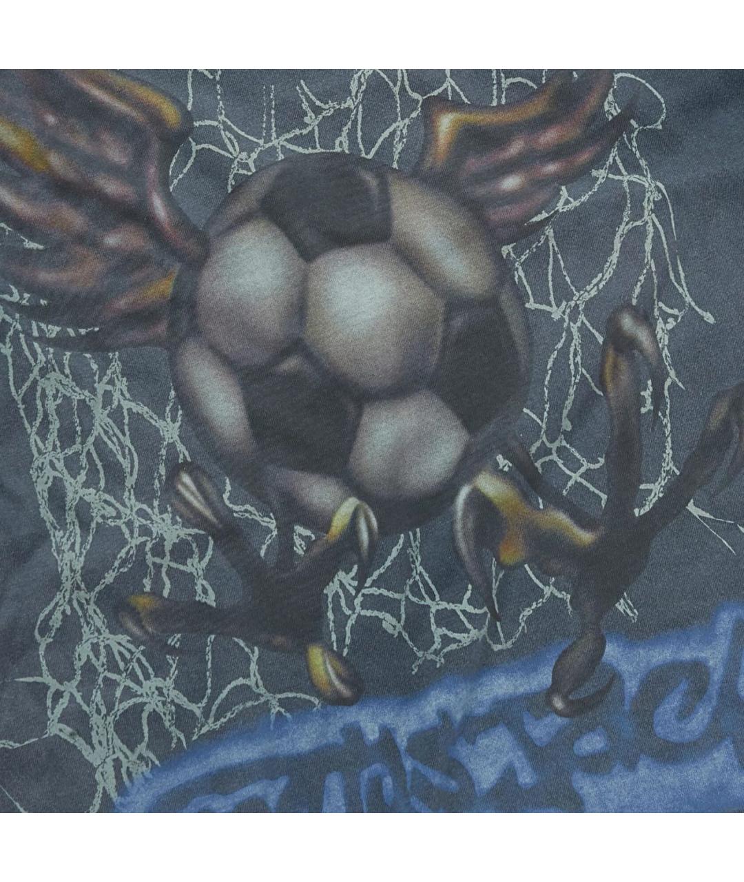 CACTUS JACK BY TRAVIS SCOTT Антрацитовая хлопковая футболка, фото 3