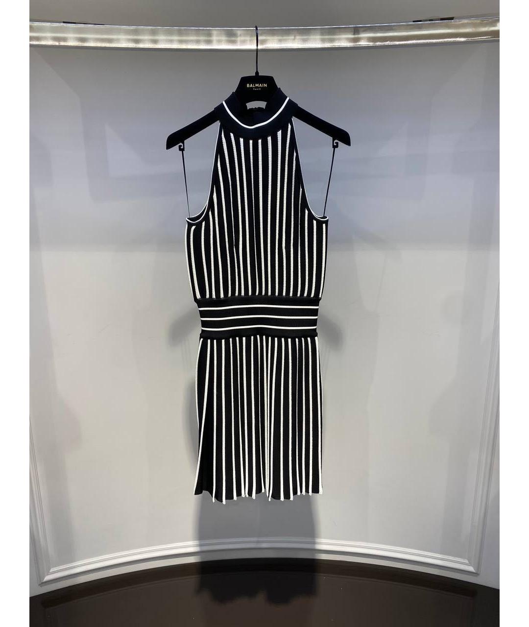 BALMAIN Черное повседневное платье, фото 3