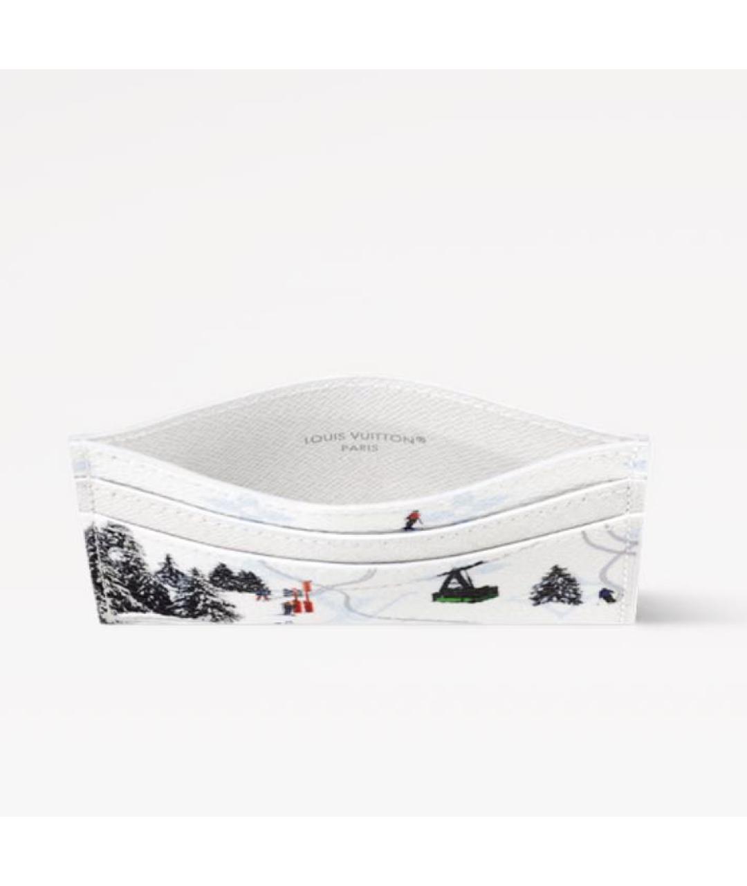 LOUIS VUITTON Белый кардхолдер, фото 4