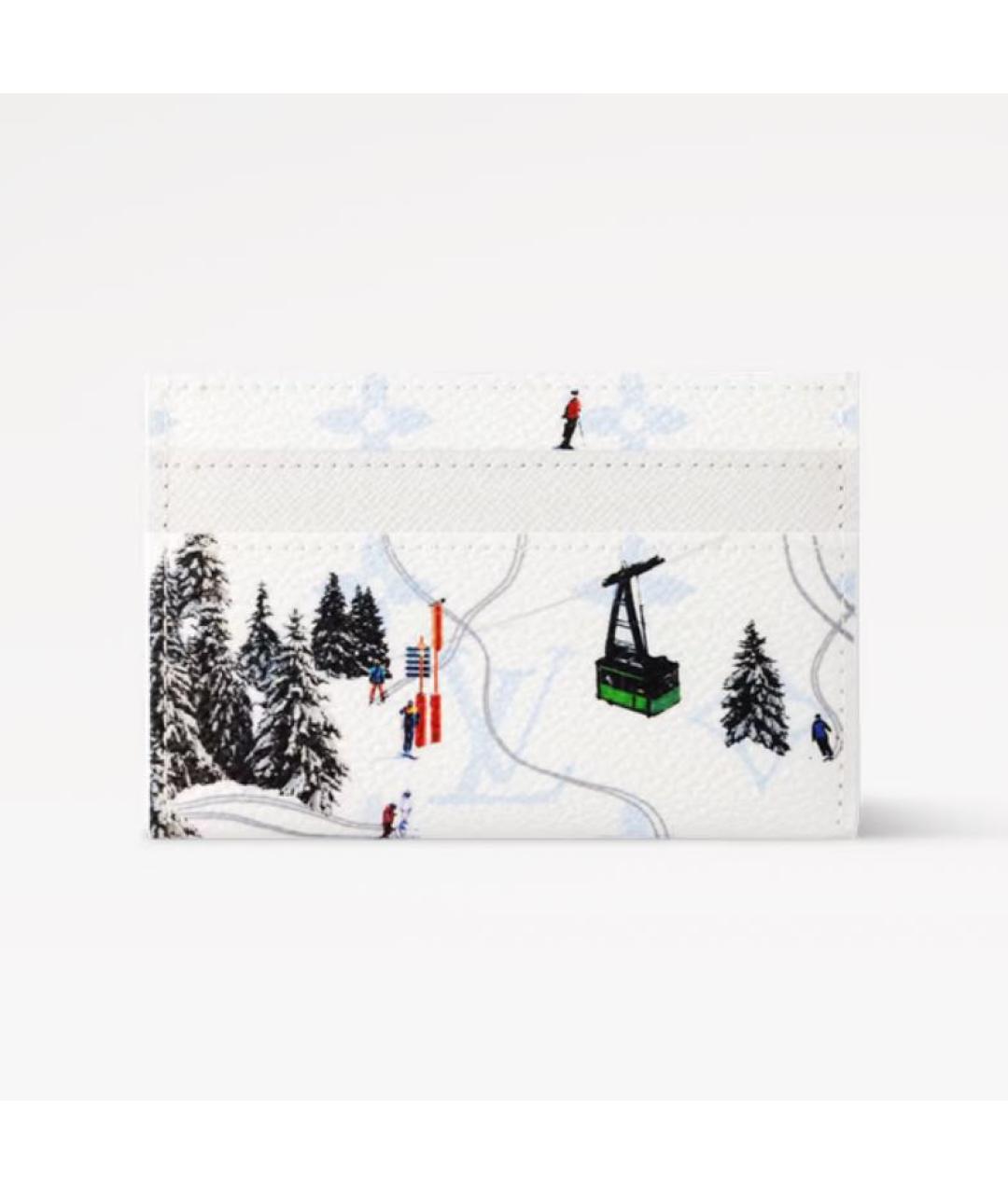 LOUIS VUITTON Белый кардхолдер, фото 7