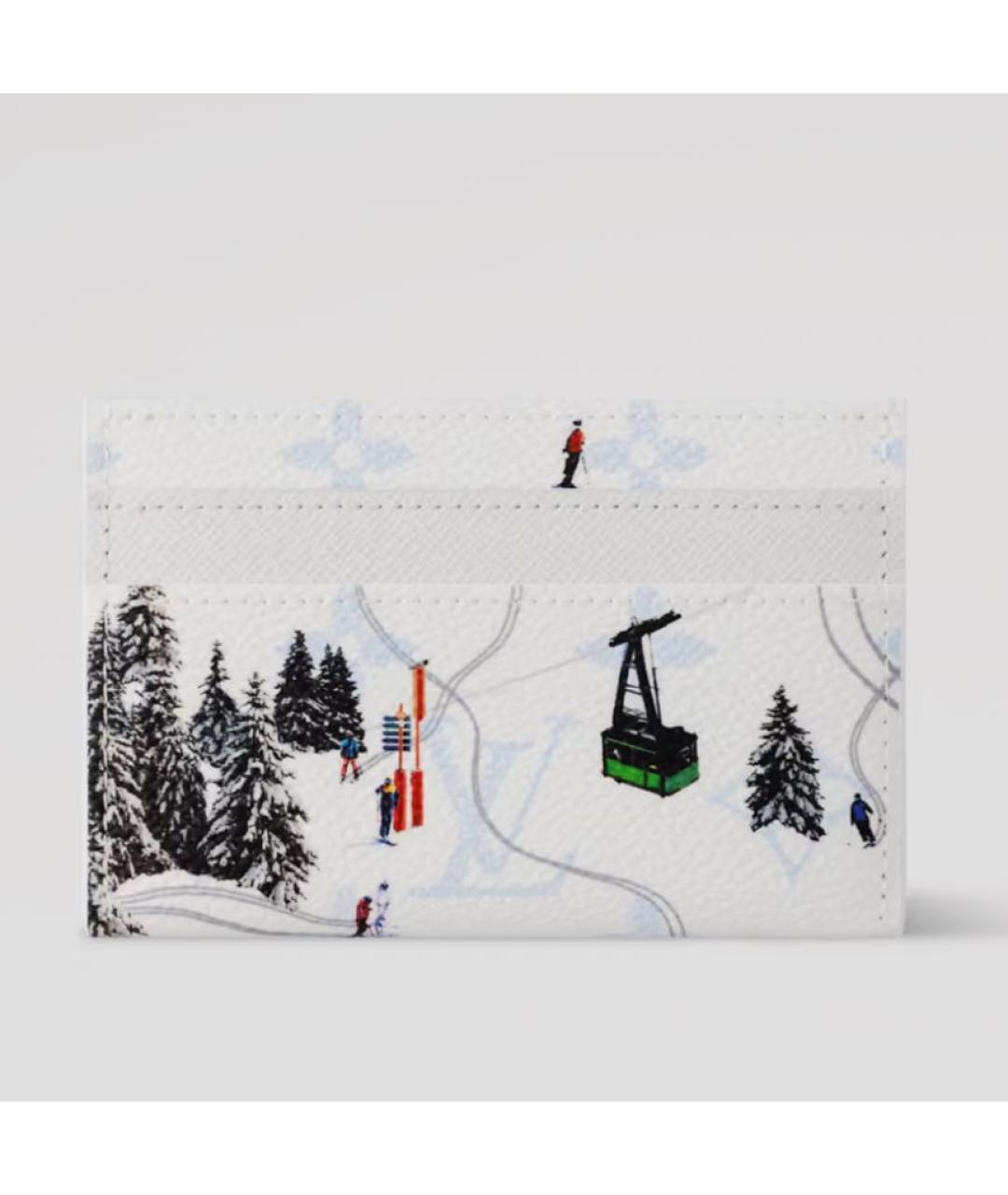 LOUIS VUITTON Белый кардхолдер, фото 2