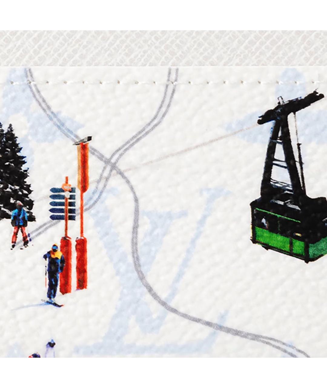 LOUIS VUITTON Белый кардхолдер, фото 5