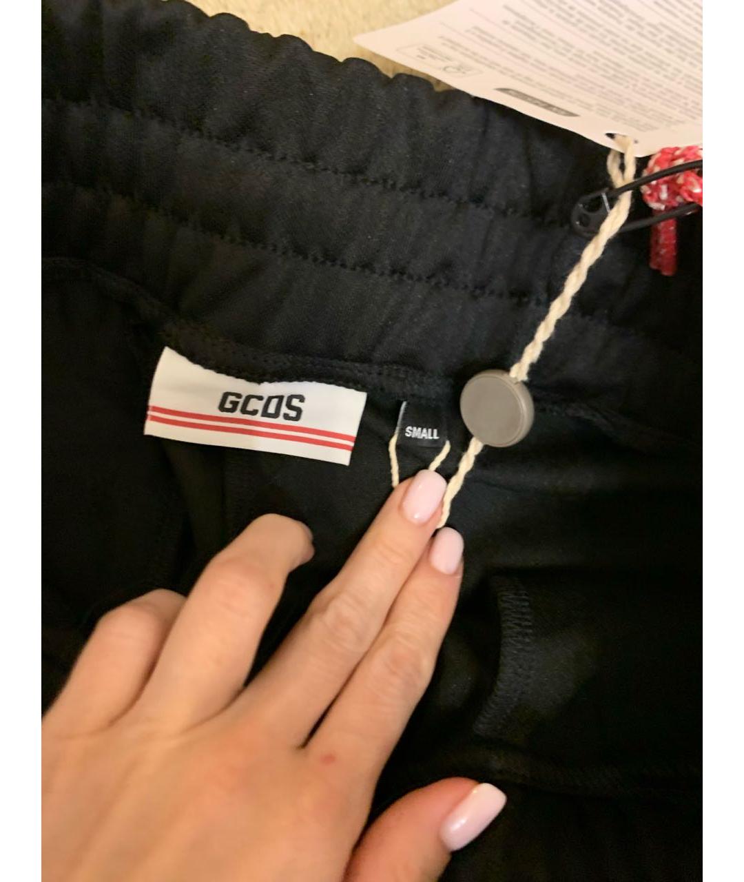 GCDS Черные прямые брюки, фото 5