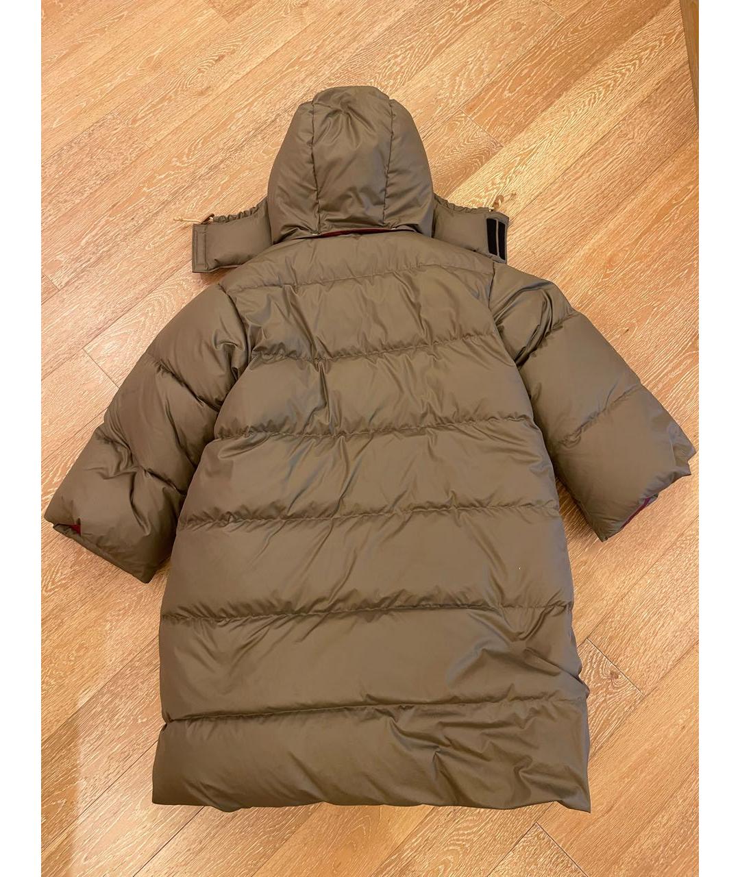 THE NORTH FACE Зеленый полиэстеровый пуховик, фото 2