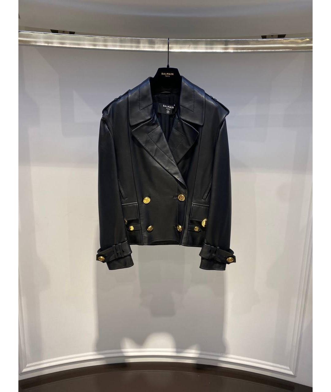 BALMAIN Черная куртка, фото 3