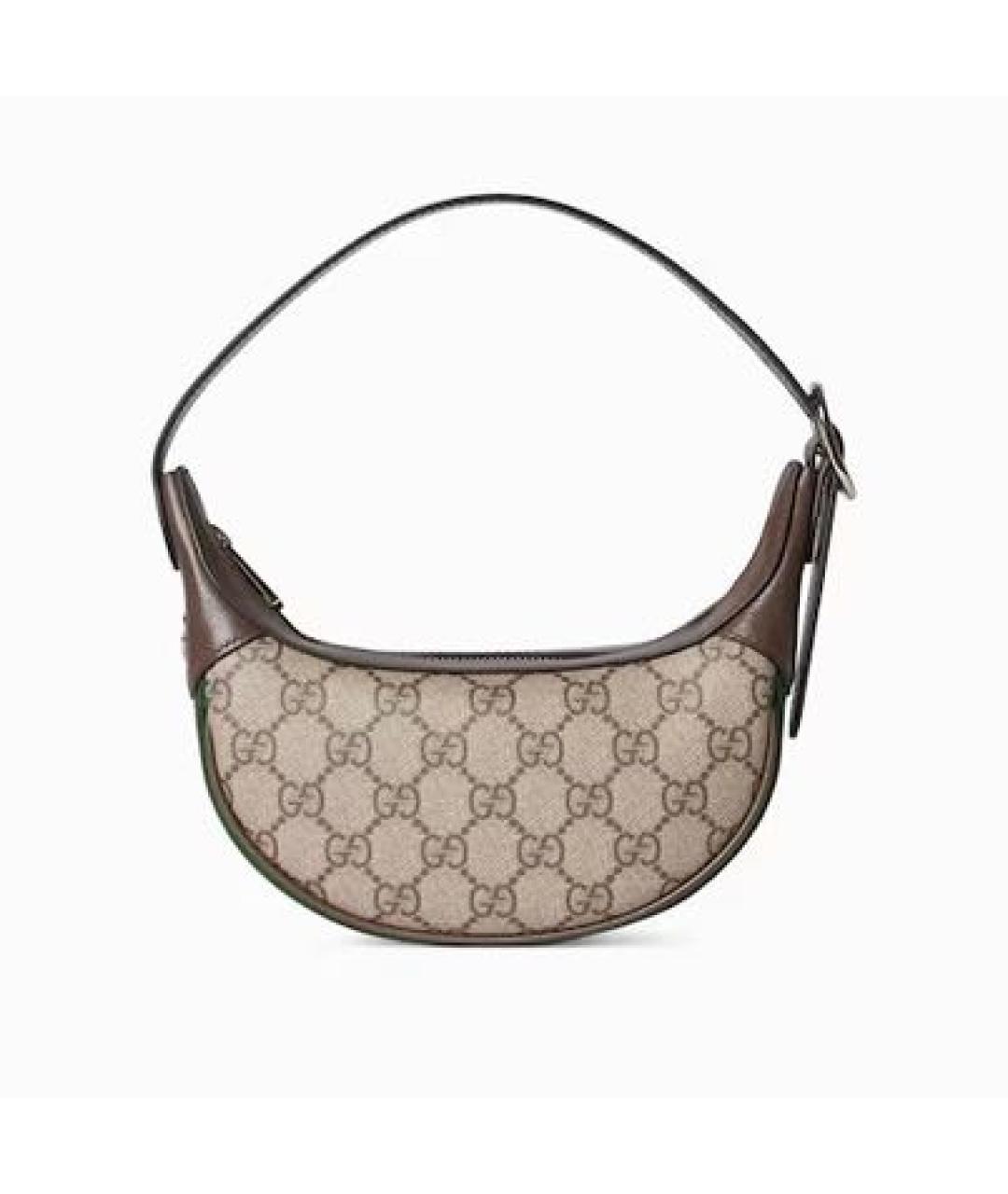 GUCCI Коричневая сумка с короткими ручками, фото 9