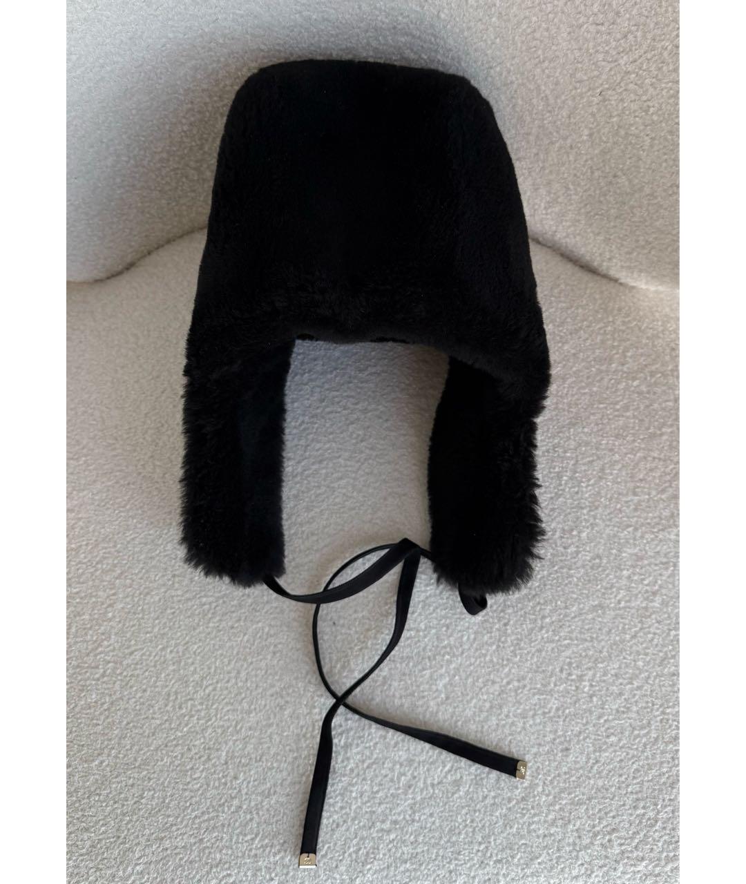 CHANEL Черная шапка, фото 2