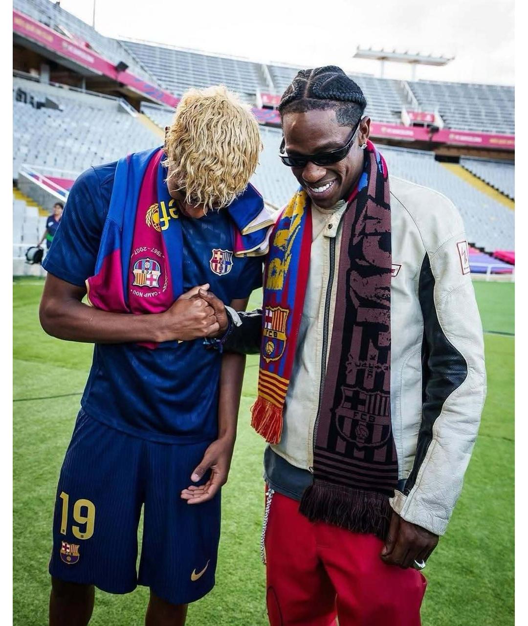 CACTUS JACK BY TRAVIS SCOTT Мульти хлопковый шарф, фото 4