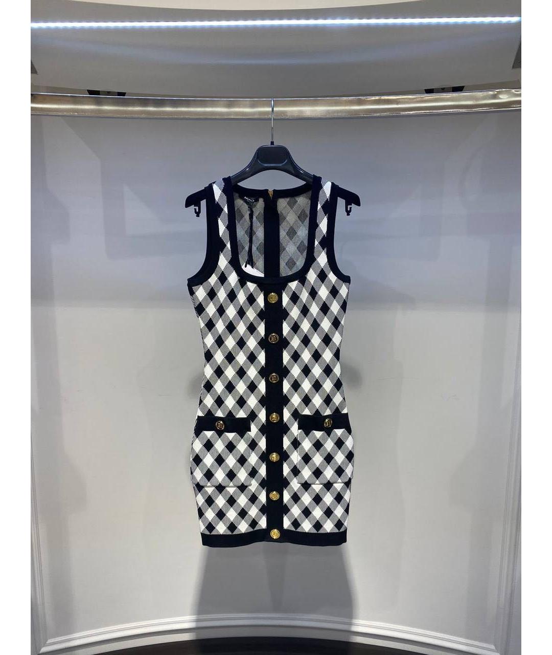 BALMAIN Белое повседневное платье, фото 3