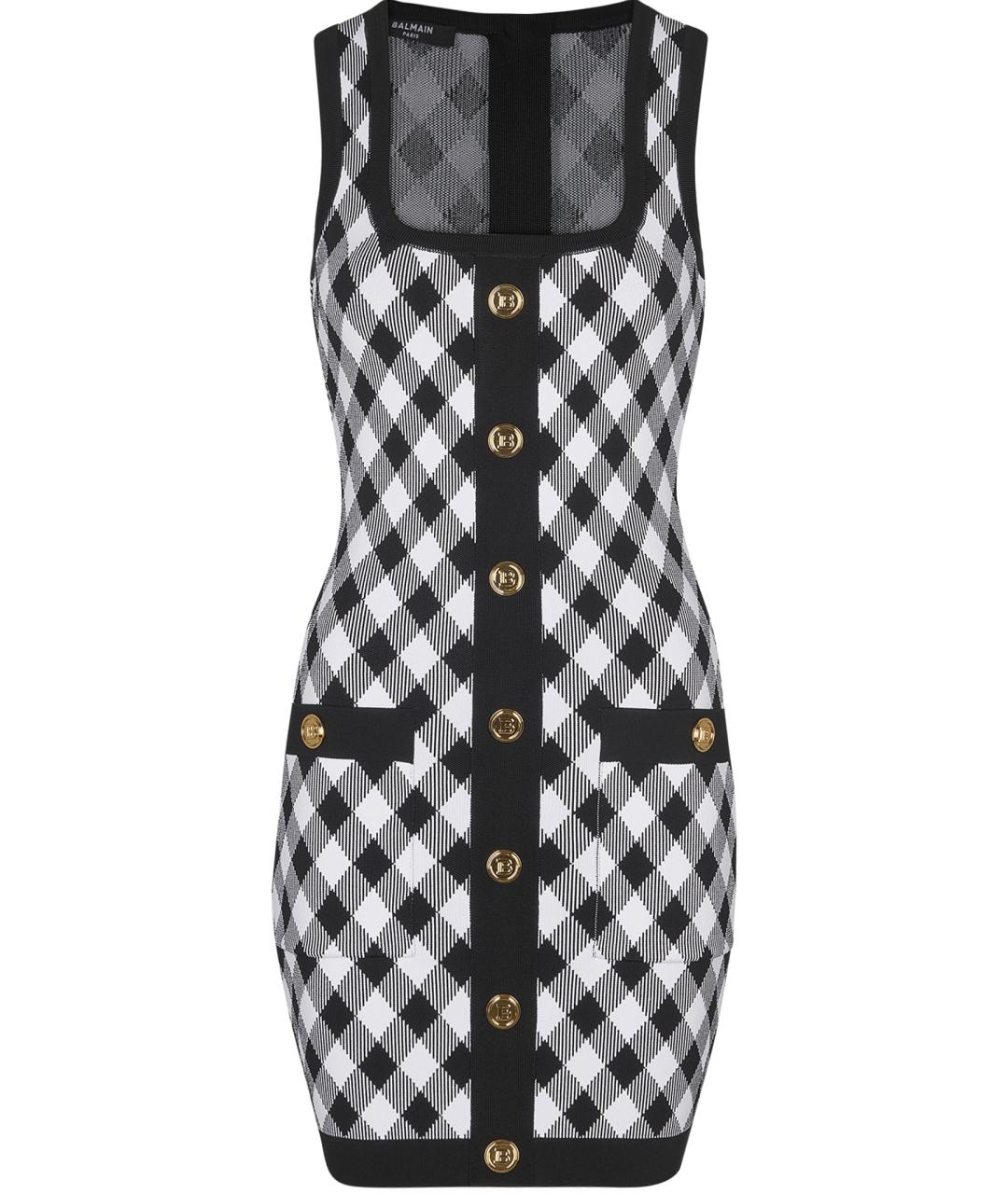 BALMAIN Белое повседневное платье, фото 1