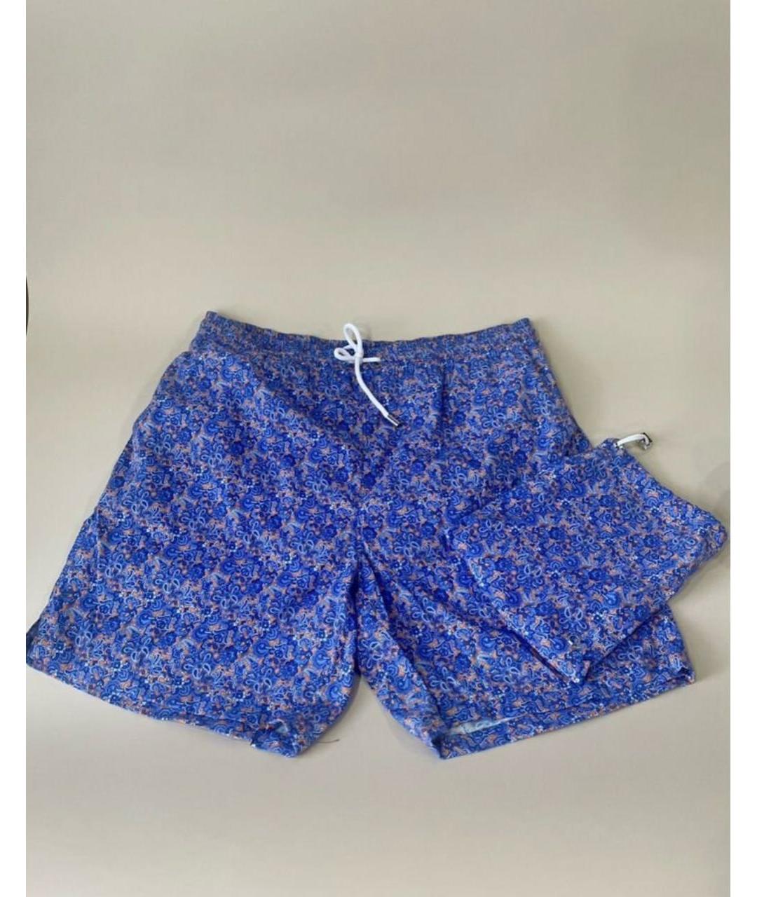 STEFANO RICCI Синие полиамидовые плавки, фото 9