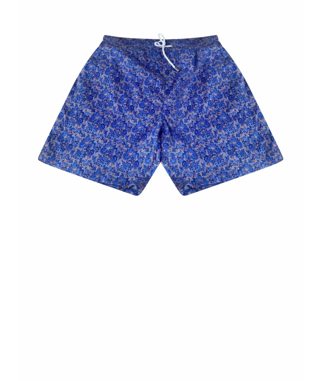 STEFANO RICCI Синие полиамидовые плавки, фото 1
