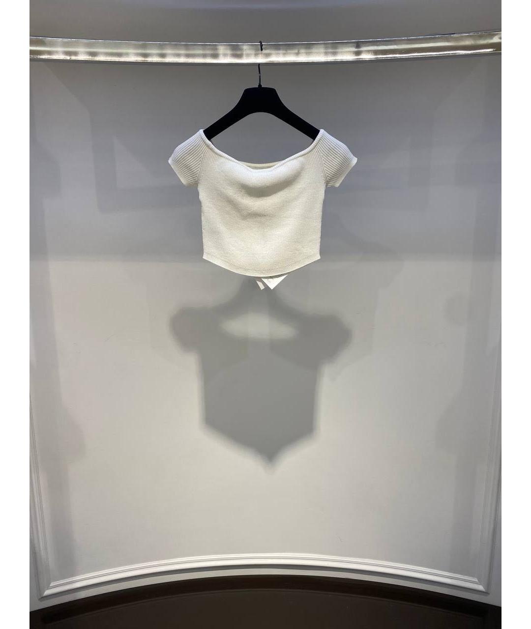 BALMAIN Белая футболка, фото 2