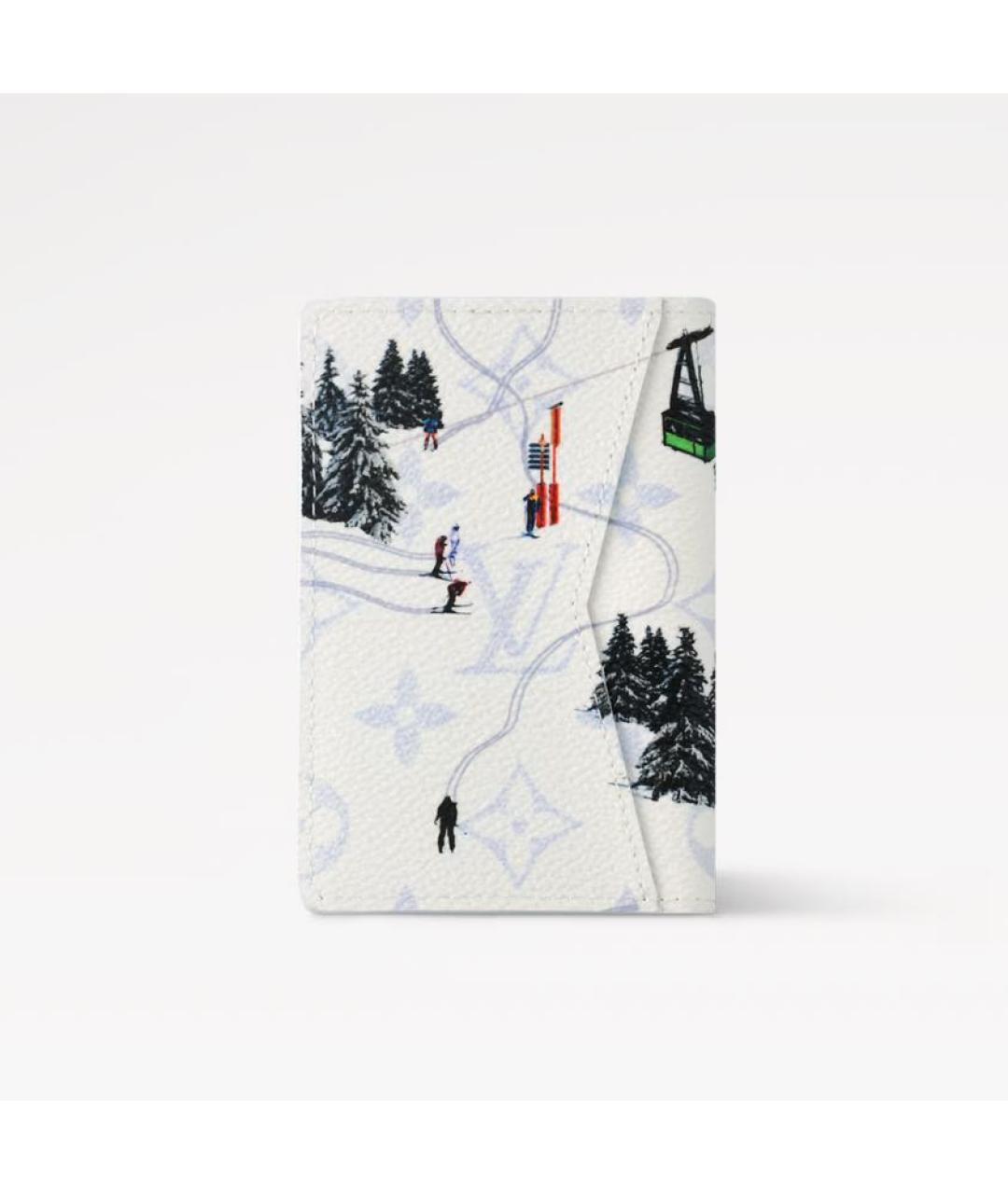 LOUIS VUITTON Белый кошелек, фото 5