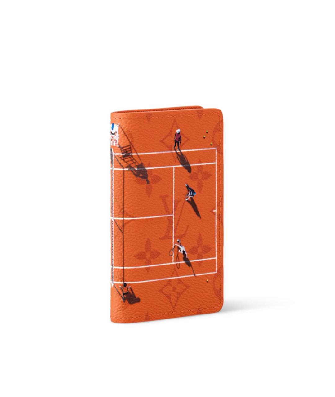 LOUIS VUITTON Оранжевый кошелек, фото 2