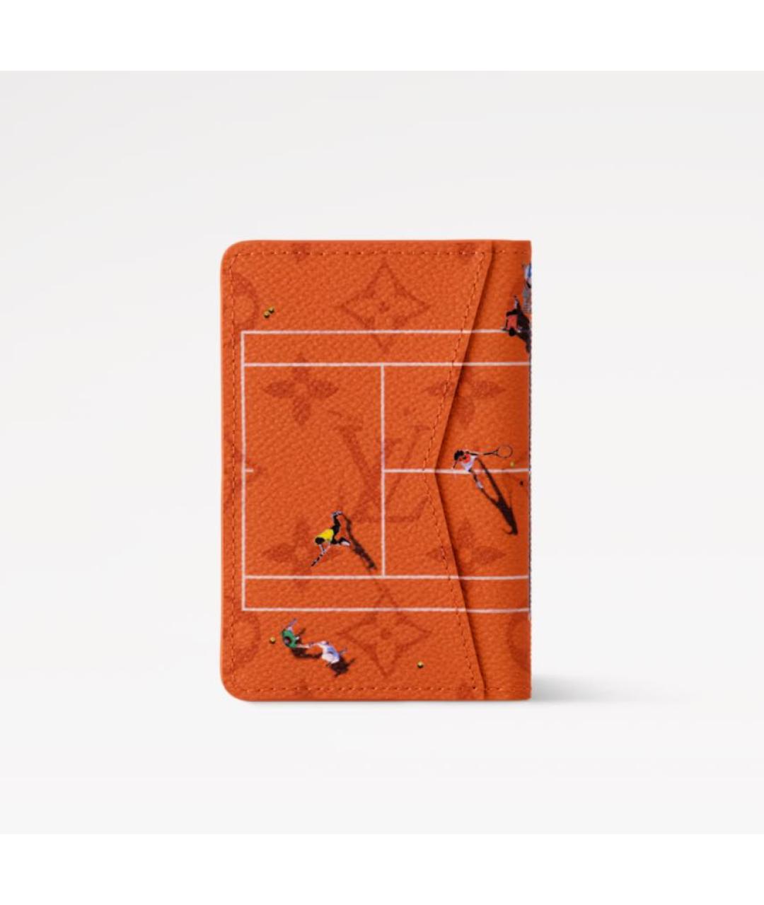 LOUIS VUITTON Оранжевый кошелек, фото 5