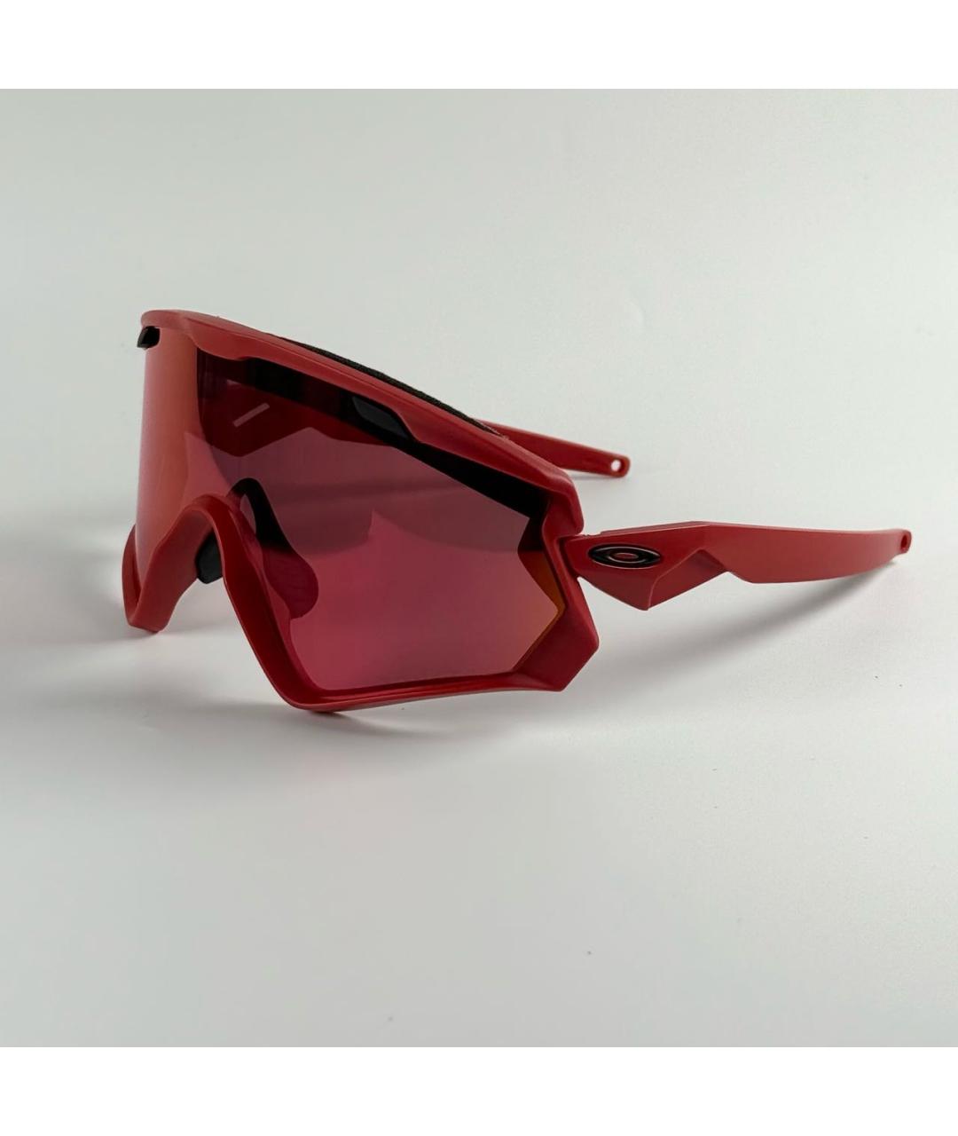 OAKLEY Красные пластиковые солнцезащитные очки, фото 2