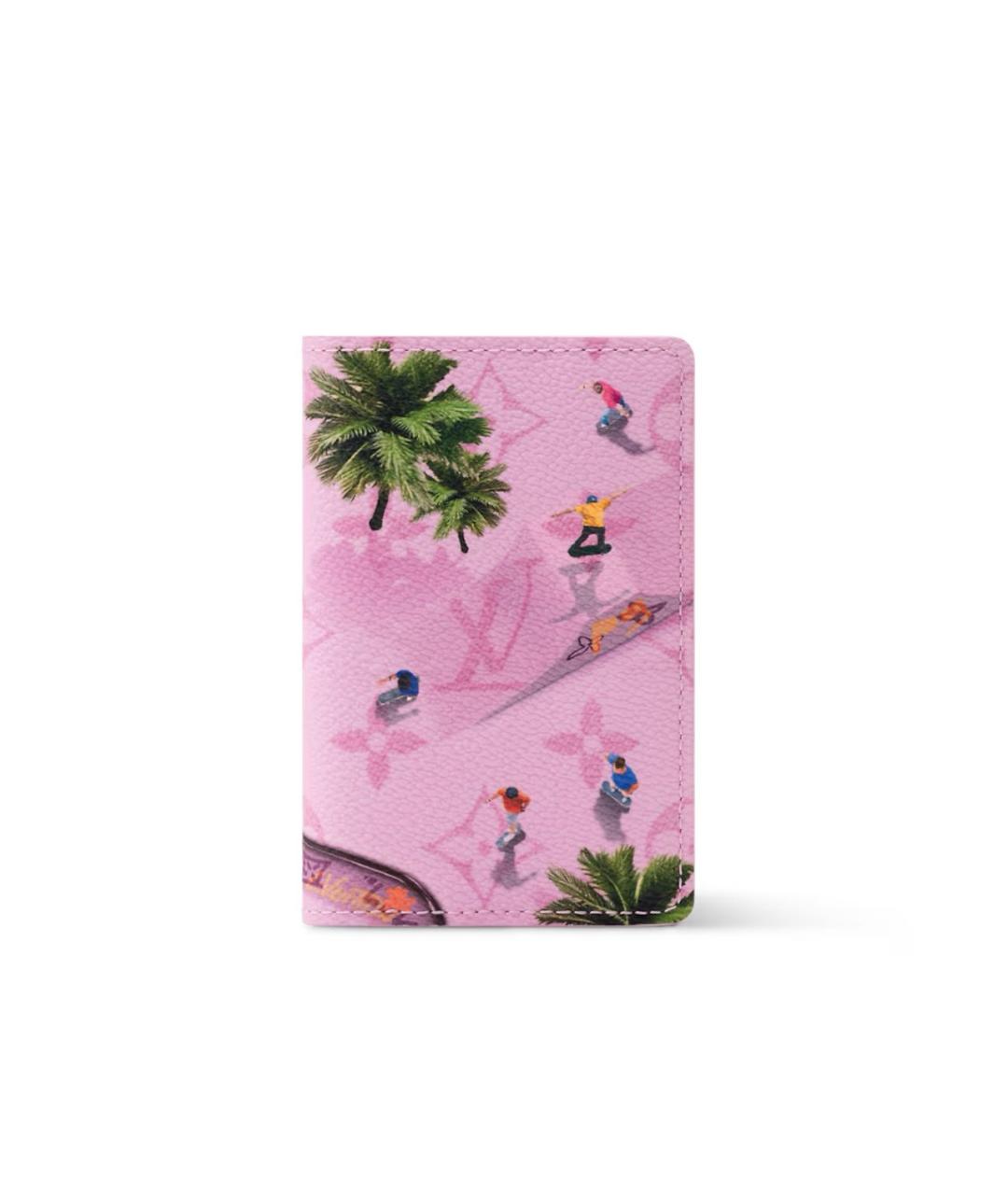 LOUIS VUITTON Розовый кошелек, фото 1