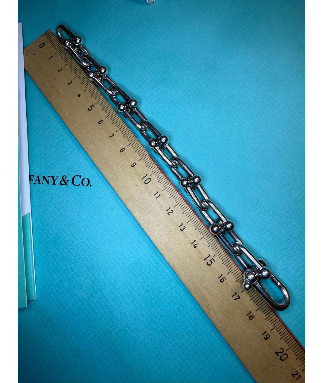 TIFFANY&CO Серебрянный серебряный браслет, фото 6