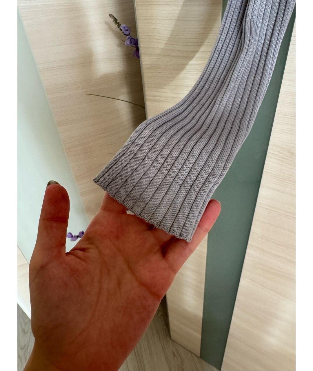 12 STOREEZ Голубая водолазка, фото 4